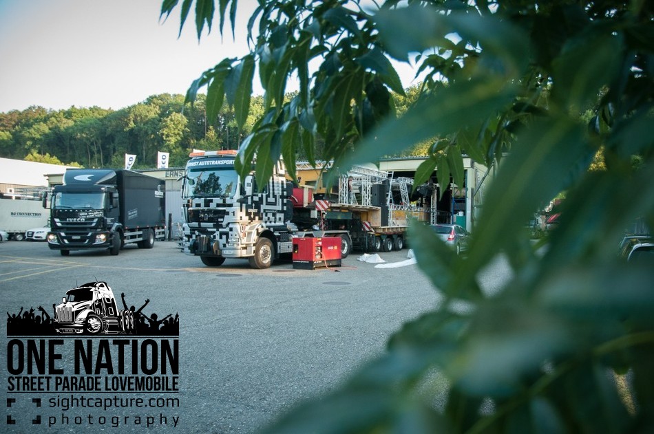 One Nation - Street Parade Lovemobile - 2014 - Making of