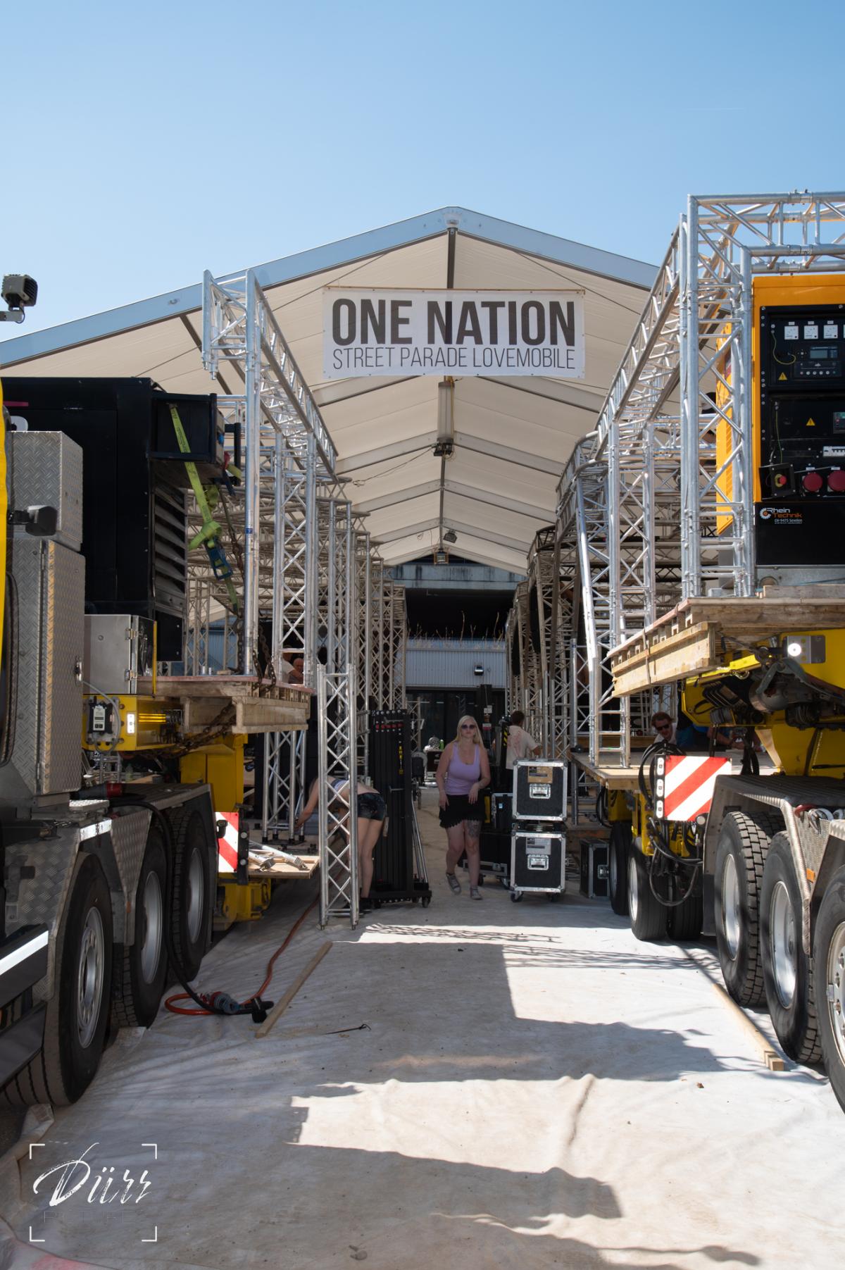 One Nation - Street Parade Lovemobile - 2022 - Making of